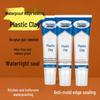 Plastic Steel Waterproof Sealant - White, Anti-Mold, for Kitchen, Bathroom, Toilet & Sink Grouting.