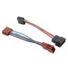 ISO Radio Wire Connector Wiring Harness Adapter Plug Male To Female 16 Pin ISO Female Radio Receiver Cable