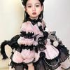 Halloween Girl Cute Dress Luna Cat Cosplay Dress Children Lolita Puff Dress Princess Dress