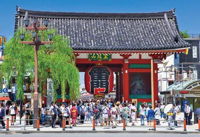 BEVERLY (BEVERLY) [Made In Japan] 300-Piece Jigsaw Puzzle Tokyo Asakusa Kaminarimon (26 X 38 Cm) 300-079