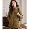 Women's Fashion Casual White Duck Down Jacket