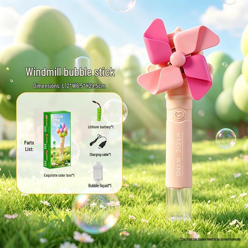 Electric Luminous Bubble Gun - Automatic Handheld Toy for Kids