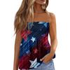Tops Tubo de Verão para Mulheres, Camiseta Sem Mangas Estampada Fofa Sexy Ombro a Ombro