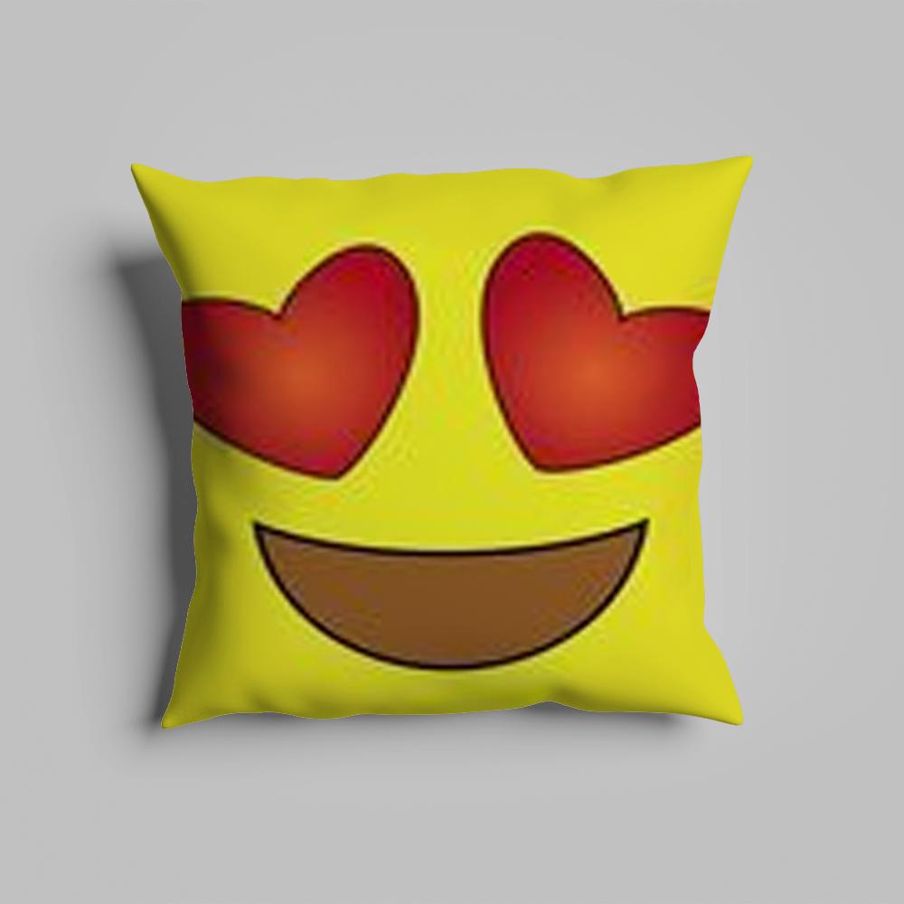 Pillow Case luxurious home office, sofa decorative Multi sized car seat cushions, pillowcases Emoji Personalized