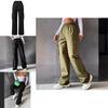 Casual Womens Cargo Pants With Polyester Breathable Fabric For Summer Comfort
