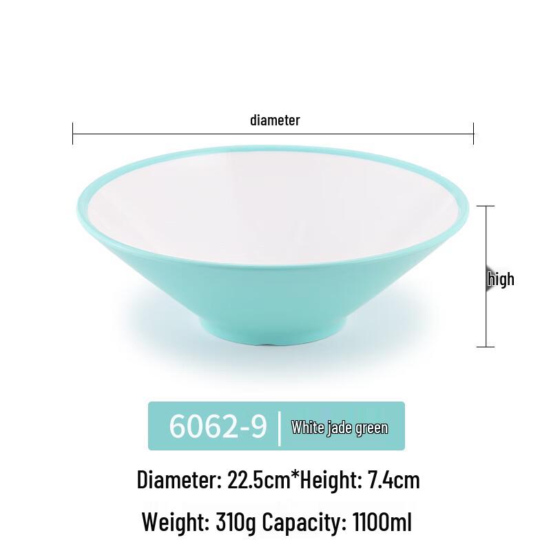A5 Melamine Conical Noodle Bowl