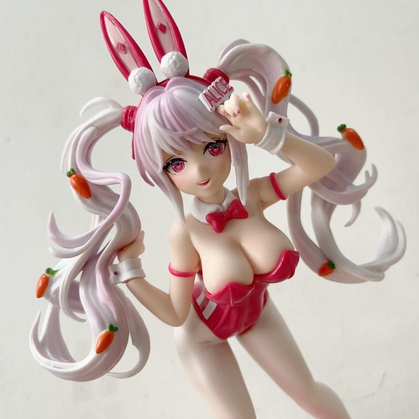 25CM NIKKE Goddess Of Victory Nikke Alice bunny ver girl figure PVC Action Anime model Collectible adult Doll toys gift