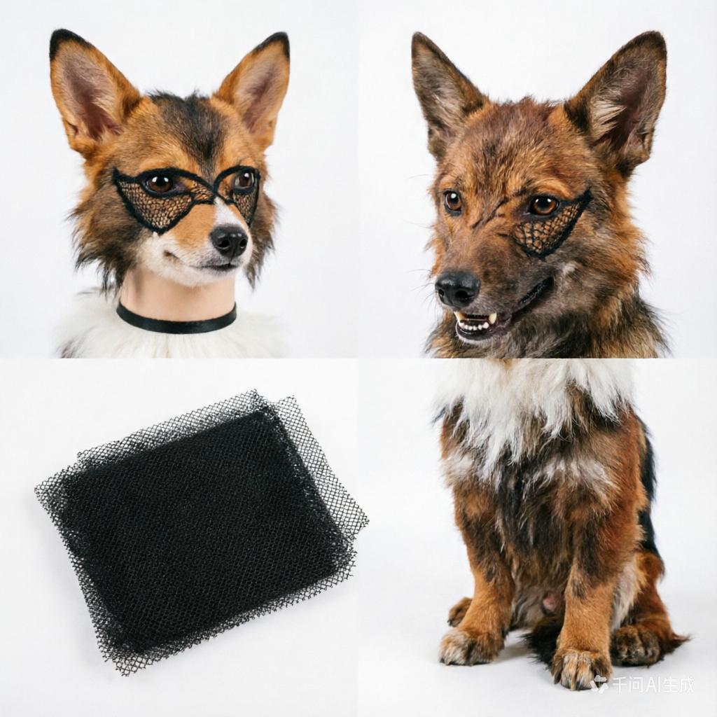 30Pcs Lightweight Eye Mesh Sheet for Mask Making Clear Visibility Mesh Fabric for Cosplay Costume DIY Crafts Stage Performance