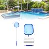 Filet de nettoyage de piscine avec manche 5 sections