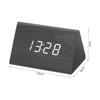Brand New LED Alarm Clock Digital Desk Clocks Easy To Read Reliable Vibrant Display Wooden Adjustable Brightness