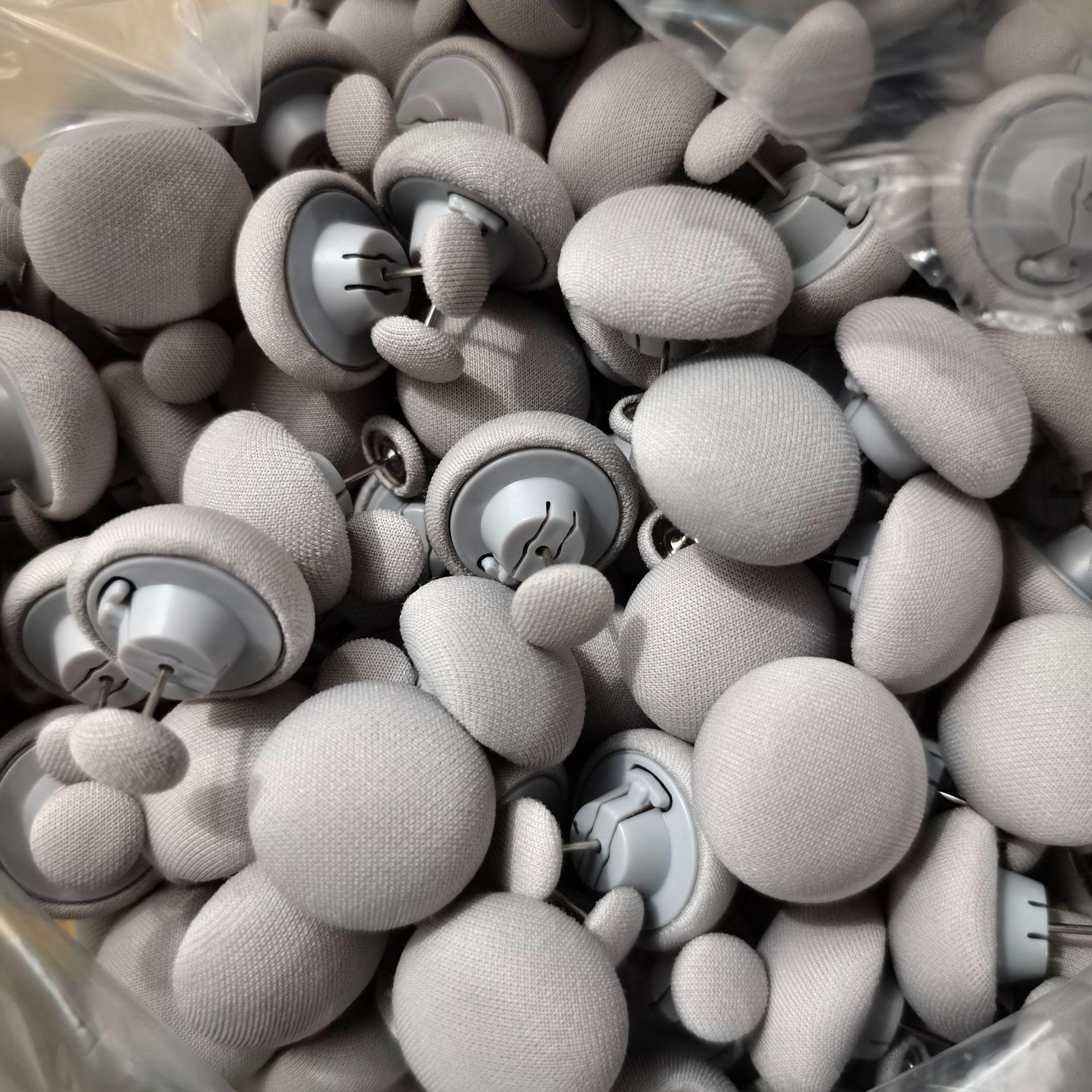 

4 шт. Нескользящий зажим для одеяла в форме гриба 4pcs серый