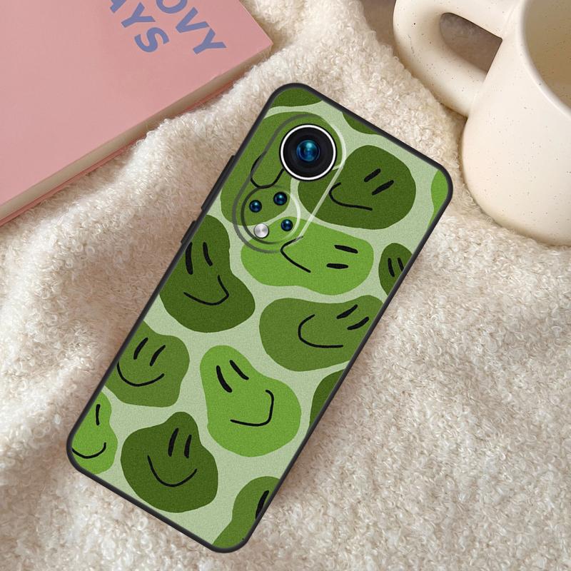 green aesthetic Funda For Huawei P20 P30 P40 P60 Pro P Smart Nova 9 5T Honor Magic5 Lite X8 X9 a 50 70 Case