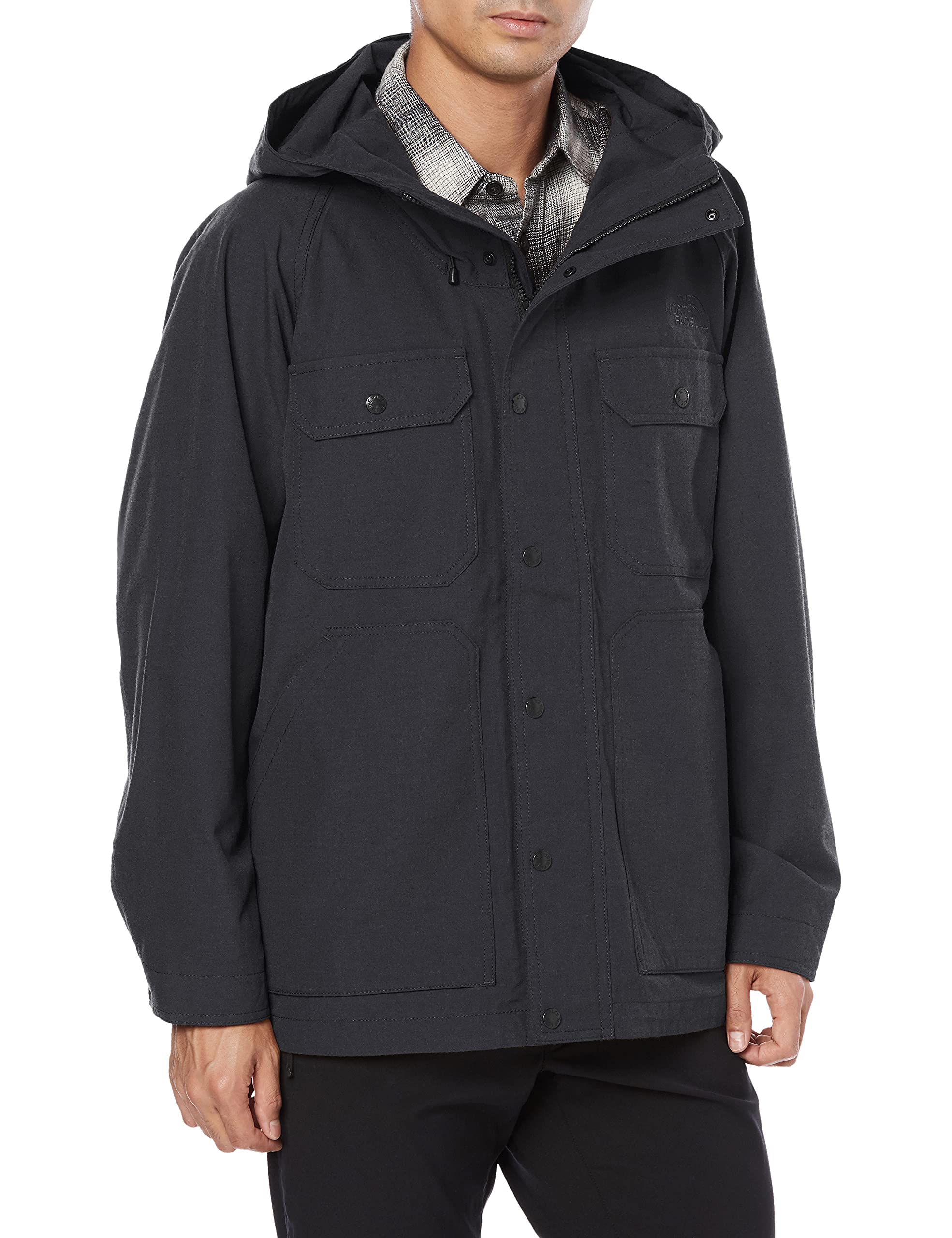 

North Magnefire Fly Mountain Parka унисекс огнестойкая Outdoor Camping Bonfire черная XS [The Face] на молнии чёрный