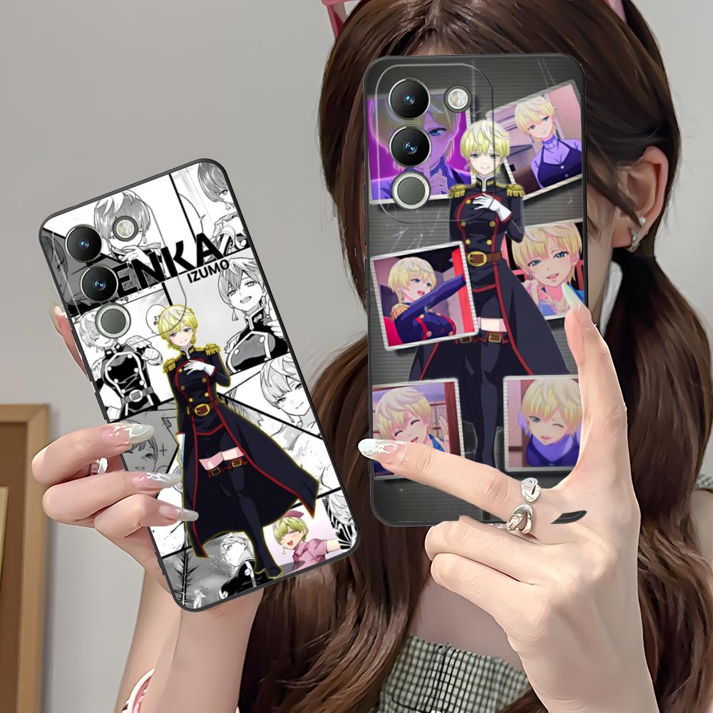 Mato Seihei No Slave Tenka Izumo Matte Mobile Phone Case for VIVO Y77 76 75 74 73 72 58 56 55 51 50 38 36 Y19 Y18 Y03 Y01 5G
