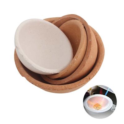 Hochtemperatur-Ton-Quarz-Silica-Schmelztiegel, Schale, Topf, Guss für Gold, Silber, Platin, 100 g/250 g/500 g