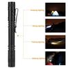 LED Portable Mini Flashlight AAA Dry Battery Strong Lightlight With Pen Clip Medical Pen Light Outdoor Lighting