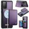 For Samsung Galaxy S20 4G/Galaxy S20 5G Magnetic Case CASEME ME80 Series Leather PC TPU Phone Cover with Detachable Wallet