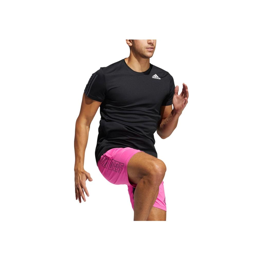 Adidas H.rdy 3s Tee Running Short-Sleeve T-Shirt Men Tops Black GP7653
