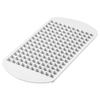 &NE Silicone Ice Tray, Nikii Crushed Cubes, Light Gray, 11.8cm Wide X 23.5cm Long X 1cm Thick, Holds 160 Small Ice Cubes, Quick-Cooling, Mini, Soft, E