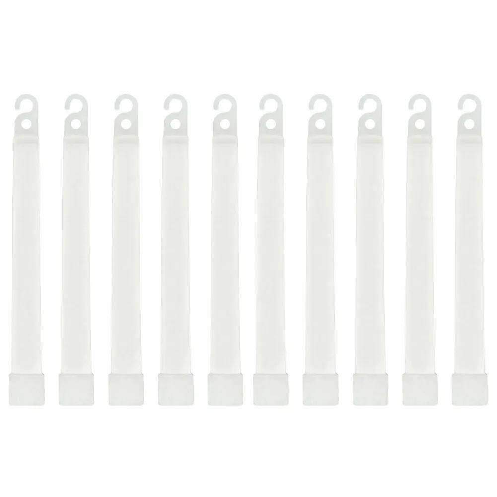 1-50 Stück Leuchtstäbe mit Haken, 6 Zoll Fluoreszenzlicht für Wandern, Camping, Outdoor, Notfall, Konzert, Party, Leuchtstäbe