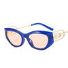 2024 Fashion Women Glasses Candy Color Glasses Retro Eye Shades Vintage Custom UV400 Glasses for Women Men