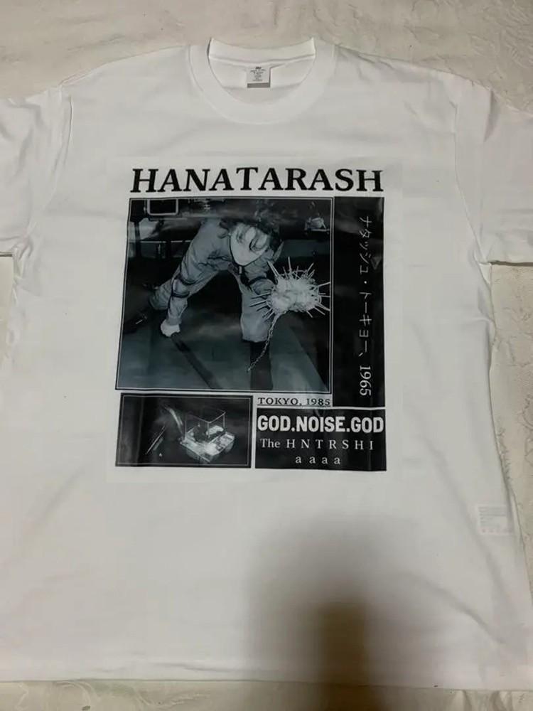 NEW Hanatarash Noise God reprint T-Shirt Unisex T-Shirt Graphic Tee XXXL
