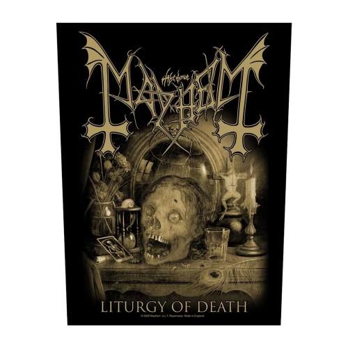 Mayhem Liturgie des Todes Aufnäher