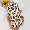 For iPhone 4 Case 3.5" Cute Cartoon Leopard Transparent Silicone Soft Cover For iPhone 4s iPhone4 Funda iPhone4s Shockproof Capa