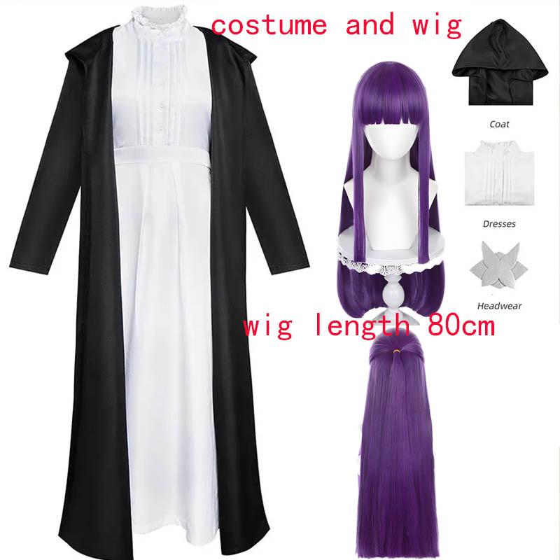 Fern Cosplay Costume Anime Beyond Journeys End For Halloween Comic Con Frieren Fern Outfits
