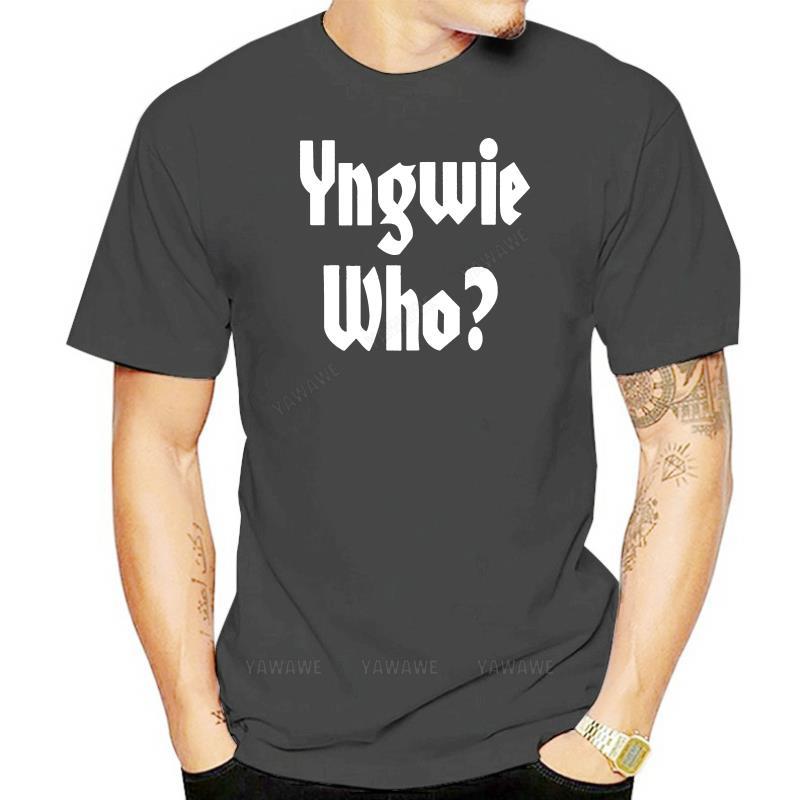 New arrived short sleeve unisex tshirts Camiseta Vintage Yngwie J Malmsteen guitarrista heavy metal Reprint tamaño t shirt S