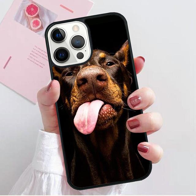 Doberman Pinscher Dog Coque Shell For iPhone 17 Air 15 16 14 13 12 Pro Max 11 Pro Max Plus Phone Case Cover