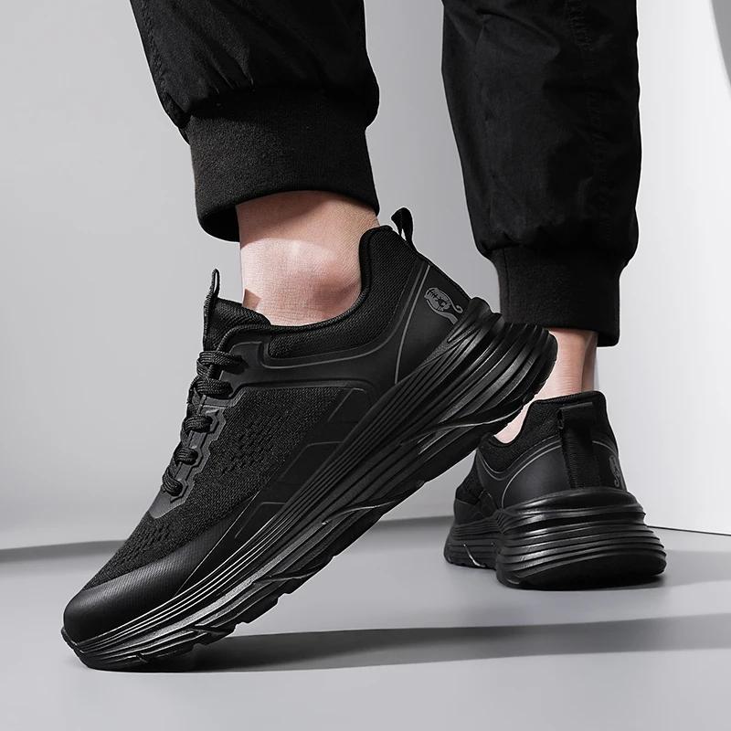 Мода 2024 Мужские повседневные кроссовки Нескользящая профессиональная мужская обувь — фото 5
