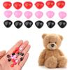 50Pcs Triangle Nose Accessories Cartoon Doll Nose Manual DIY Triangle Practical Flat Bottom Plastic Plush Toys
