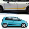 Car Sticker Both Side Door Graphics Vinyl Decals Waterproof Accessories For Volkswagen Up Hatchback Eco VW Move Up Citigo Mii
