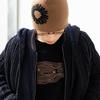 999Hyumeoniti Logo Symbol Jacquard Beanie (Burgundy)