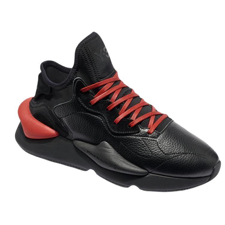 adidas נעלי סניקרס יוניסקס Y-3 Kaiwa Black Tribe Orange JR4199