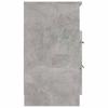 Nightstand Concrete Gray Particleboard