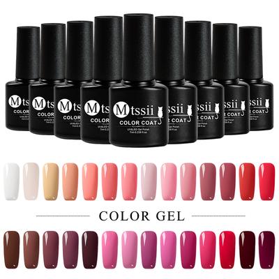 7ml Semi Permanent 3D Soak Off UV Gel Polish Set for Manicure Hybrid Nail Art Decoration