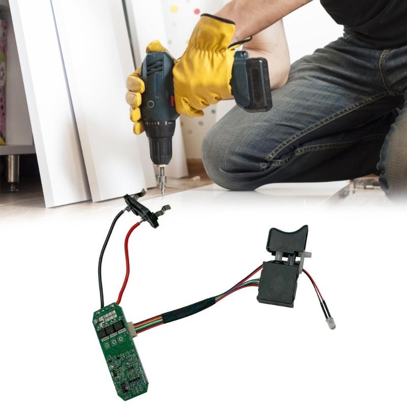 High Performances 16.8V Lithium Drill Control Board and Integrated Switches Assembly for Improved Tool Longevity
