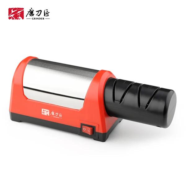 TAIDEA Dimaond electric Knife Sharpener Professional Sharpening System Two Stages Kitchen Knife Ceramic Sharpening Stone GRINDER As shown