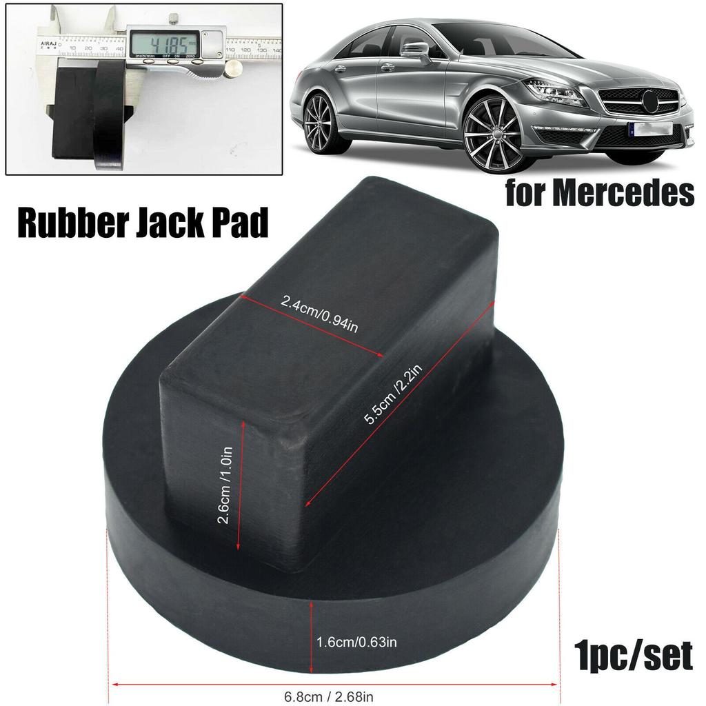 1pc Black Auto Car Rubber Jack Pad Lifting Support For Mercedes Benz W168 W169 1pc Black Auto Car Rubber Jack Pad Lifting Support For Mercedes Benz W168 W169