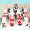 Cozy Knitted Long Leg Christmas Hanging Dolls For Lovable Holiday Displays