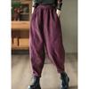 Koreanische Chic Herbst Winter Vintage Cord Hosen Neue Casual Hohe Taille Warme Lange Hosen Retro Knöchel-länge Streetwear Fashion Hose