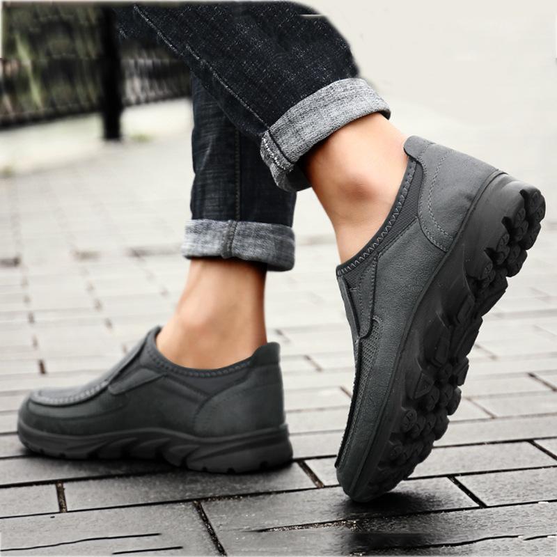 Men Casual Shoes Loafers Sneakers  New Fashion Handmade Retro Leisure Loafers Shoes Zapatos Casuales Hombres Men Shoes887