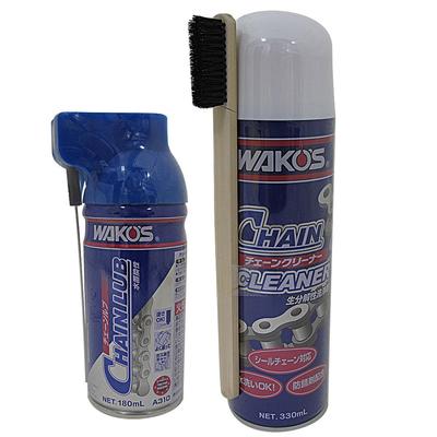 WAKO'S Chain Cleaner 330ml + Chain Lube 180ml Set / CHA-C CHL