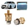 Brass Battery Terminal Pair Stainless Steel Screws Reliable Power Connections