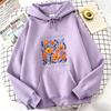 Vintage Flower Print Hoodies Spring Autumn Winter Casual Hoodies Sweatshirts Men Women Tops Floral Hoodie Sweatshirt