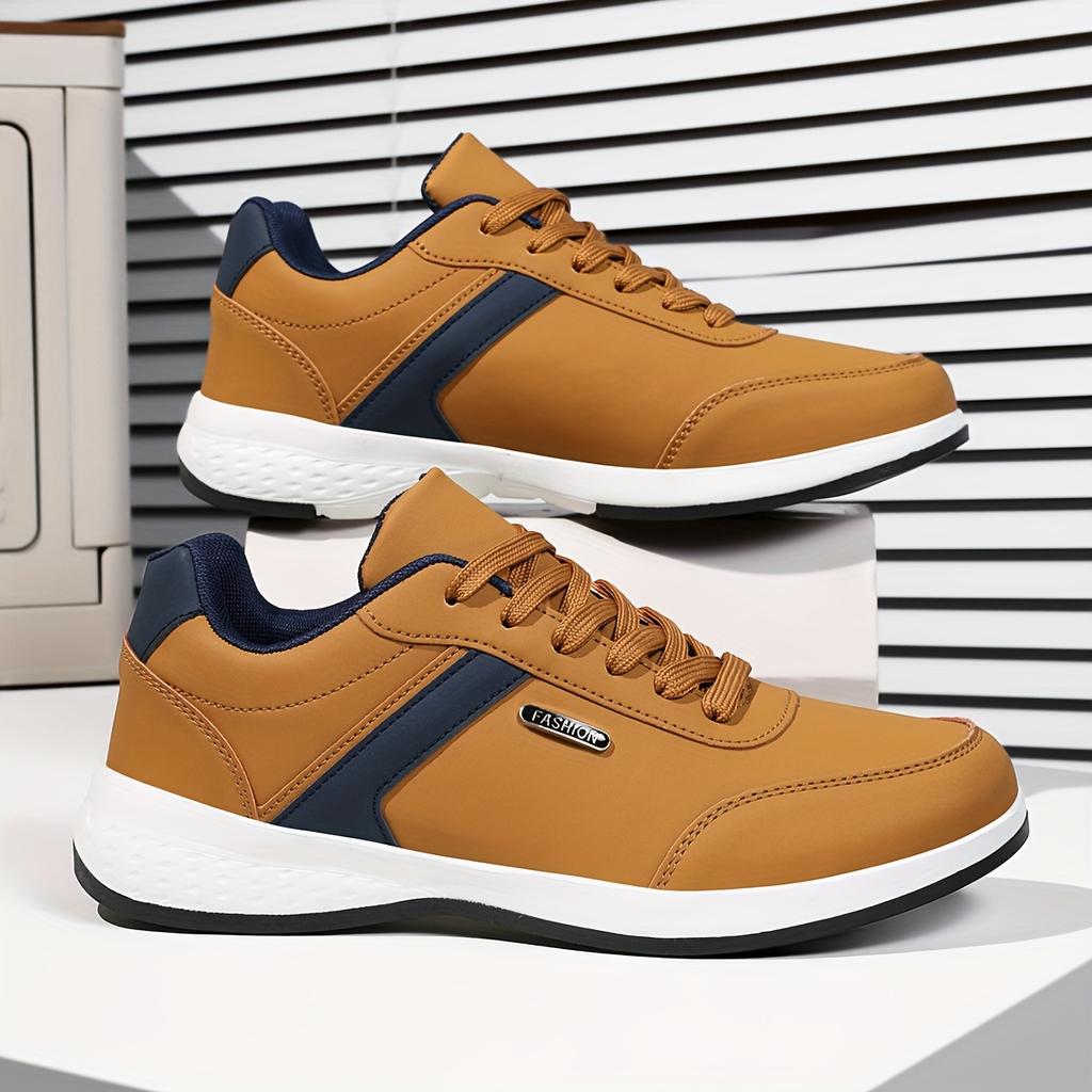Herren Klassischer Britischer Stil Lässige Business Schuhe Low Top Schnürschuhe Runde Zehen Alltagskomfortschuhe Minimalistische Freizeitschuhe Schnürschuhe Sportschuhe