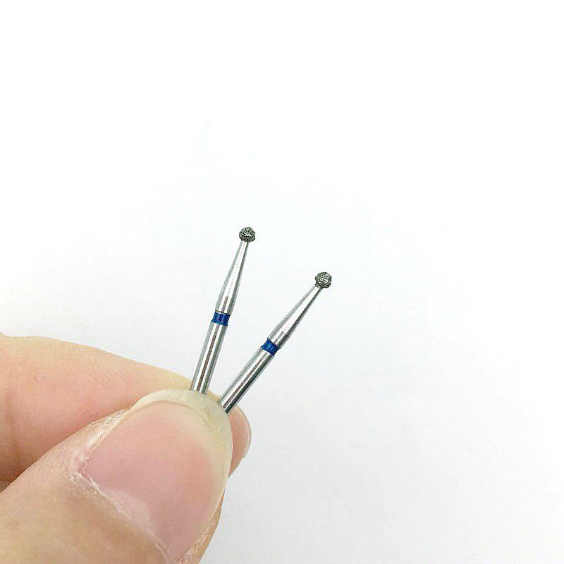 10pcs Dental Diamond FG High Speed Burs for Polishing Teeth Dentistry Instrument BR-40