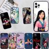 CJ89 Princess Mulan Soft Shell Phone Case for Redmi Note 10 11 12 Pro Max 10S 10C 10T 11A 11S 12S 12C